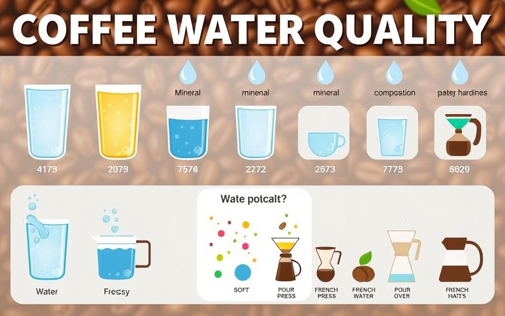 Coffee Water Quality Infographic Coffee Water Quality Infographic