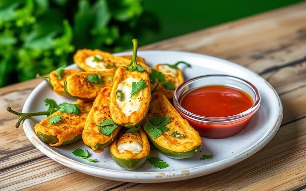 Air Fryer Jalapeno Poppers