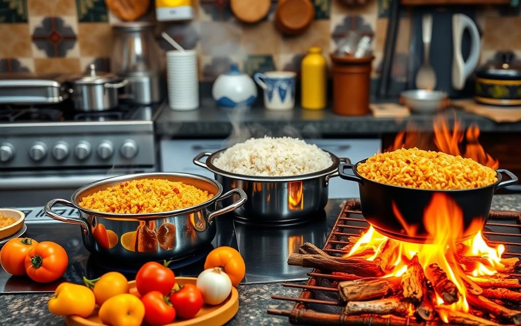 Jollof Rice Cooking Methods