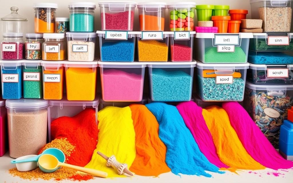 Kinetic Sand Storage Tips