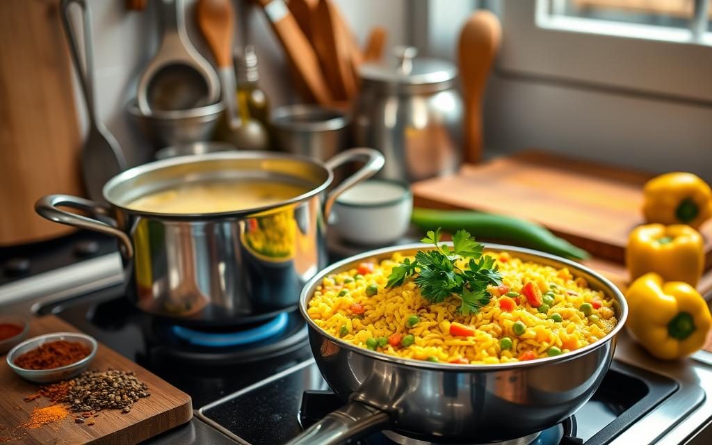 One-Pot Khichdi Cooking Method