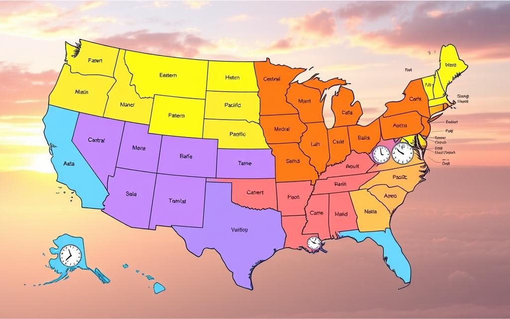 US Regional Time Zone Variations US Regional Time Zone Variations