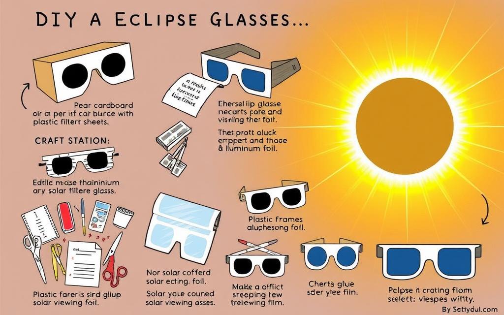 How To Make Eclipse Glasses: 9 Safe DIY Techniques