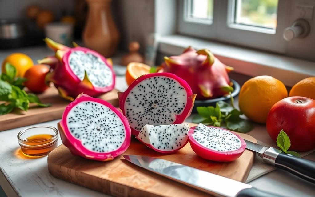 Dragon Fruit Culinary Preparation